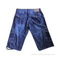 Denim Men's Short Jeans, Fashionable Design